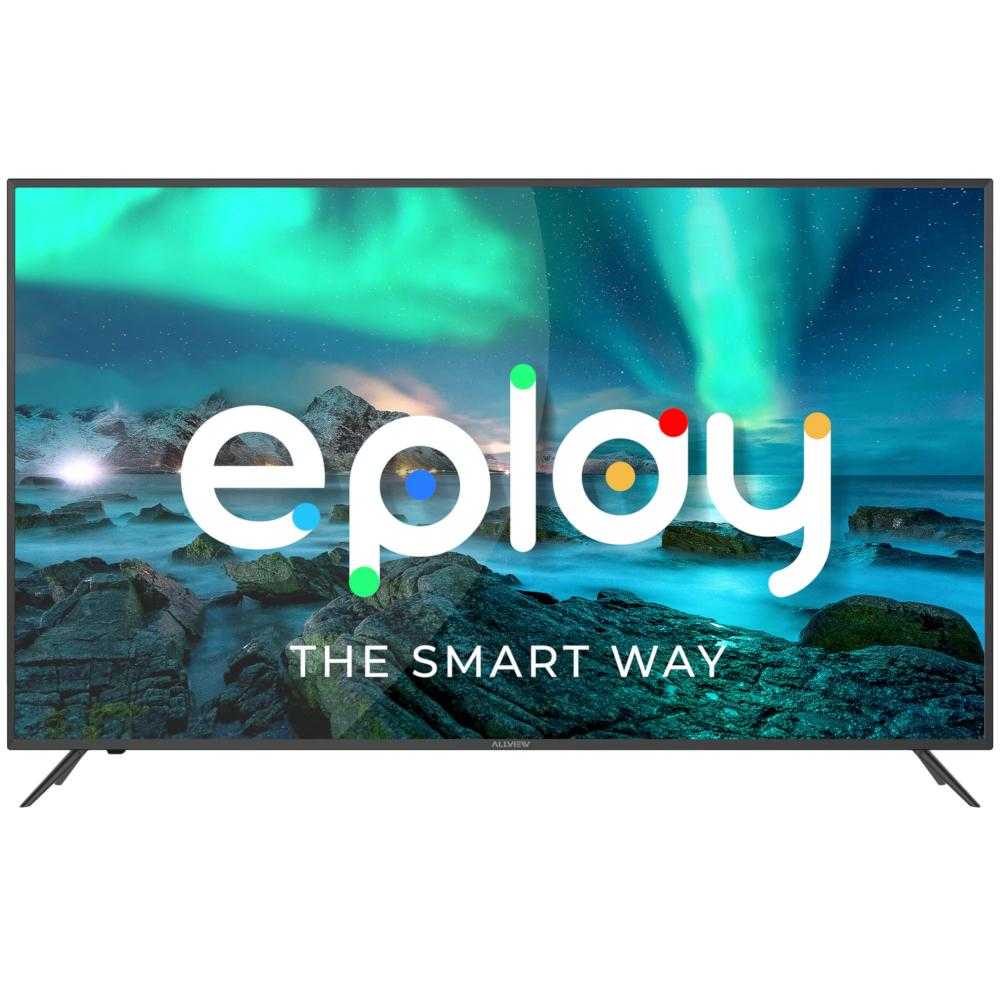 Televizor Smart LED, Allview 58EPLAY6000-U 147 cm, Ultra HD 4K, Android, Clasa G Televizor Smart LED, Allview 58EPLAY6000-U 147 cm, Ultra HD 4K, Android, Clasa G