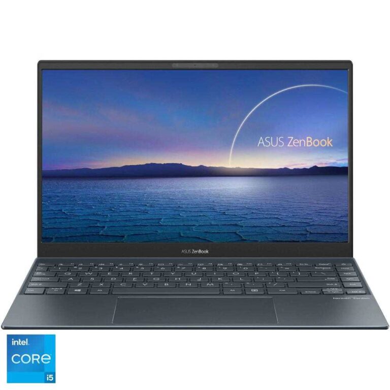 Laptop Asus ZenBook 13 UX325EA-EG109, Intel® Core&trade; i5-1135G7, 8GB LPDDR4X, SSD 512GB, Intel® Iris® Xe Graphics, Free DOS
