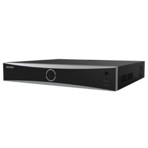 NVR Hikvision 4K, 32 canale IP cu PoE, 200W, AcuSense, Recunoastere faciala, 4x SATA, H.265+ NVR Hikvision 4K, 32 canale IP cu PoE, 200W, AcuSense, Recunoastere faciala, 4x SATA, H.265+