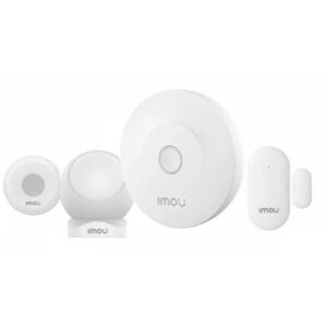 Kit securitate inteligenta IMOU cu gateway Zigbee 3.0, WiFi 2.4 GHz, senzor miscare, senzor usi/ferestre si buton alarma, KIT-Alarm(ZG2)-EU-5 Kit securitate inteligenta IMOU cu gateway Zigbee 3.0, WiFi 2.4 GHz, senzor miscare, senzor usi/ferestre si buton alarma, KIT-Alarm(ZG2)-EU-5