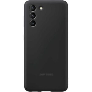 Husa de protectie Samsung Silicone Cover pentru Galaxy S21+, Alb Husa de protectie Samsung Silicone Cover pentru Galaxy S21+, Alb