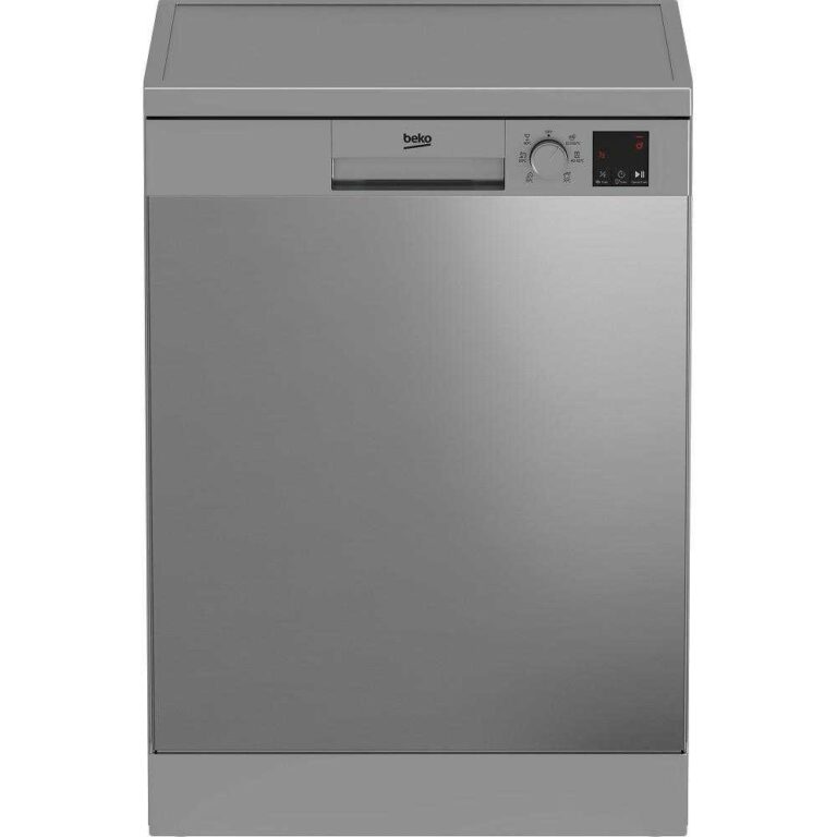 Masina de spalat vase Beko DVN06430X, 14 seturi, 6 programe, Clasa D, Automatic Door Opening, AutoGlassShield, Inox antiamprenta