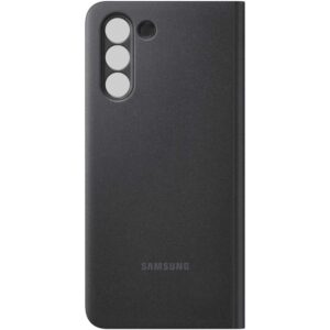 Husa de protectie Samsung Smart Clear View Cover pentru Galaxy S21+, Negru Husa de protectie Samsung Smart Clear View Cover pentru Galaxy S21+, Negru