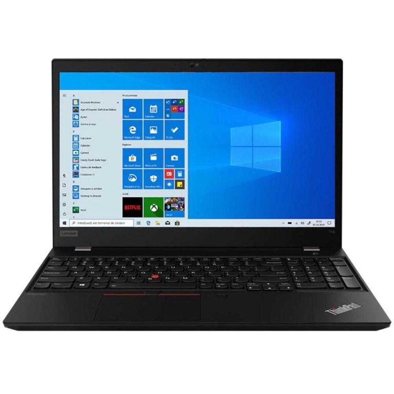 Laptop Lenovo ThinkPad T15 Gen 1, Intel® Core&trade; i5-10210U, 8GB DDR4, SSD 256GB, Intel® UHD Graphics, Windows 10 Pro