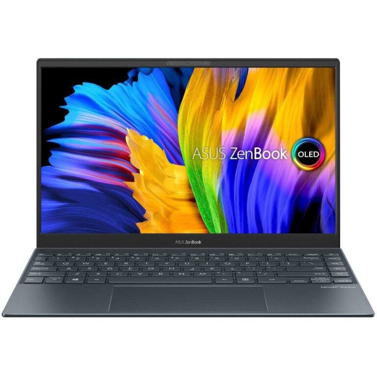 Laptop Asus ZenBook 13 OLED UM325UA-KG020T, AMD Ryzen&trade; 5 5500U, 8GB LPDDR4X, SSD 512GB, AMD Radeon&trade; Graphics, Windows 10 Home