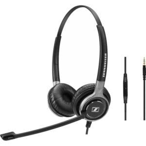 Casti Call Center Sennheiser SC 665 Jack 3.5mm, Negru Casti Call Center Sennheiser SC 665 Jack 3.5mm, Negru