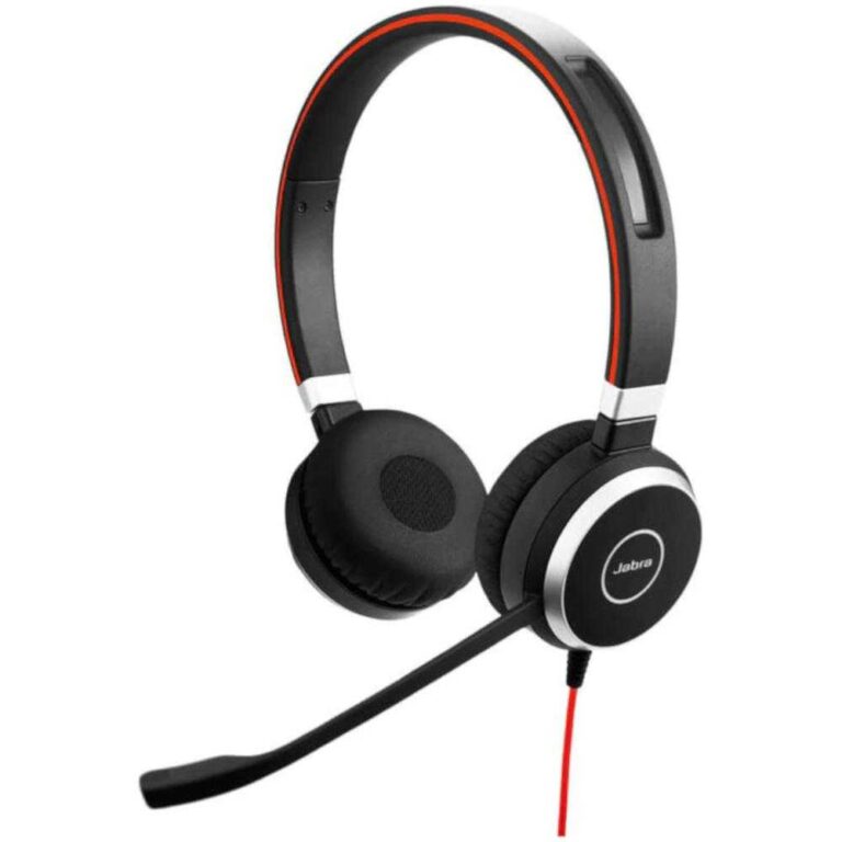 Casti PC On-Ear Jabra Evolve 40 Stereo, USB, Negru
