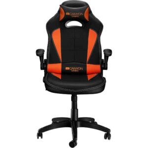 Scaun gaming Canyon Vigil, Negru/Portocaliu Scaun gaming Canyon Vigil, Negru/Portocaliu