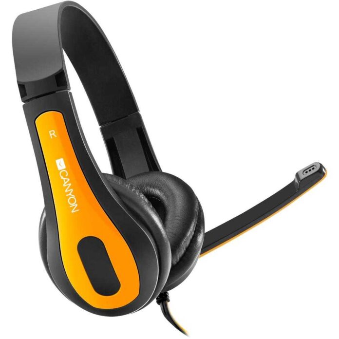 Casti audio On-Ear Canyon CNS-CHSC1BY, Galben Casti audio On-Ear Canyon CNS-CHSC1BY, Galben