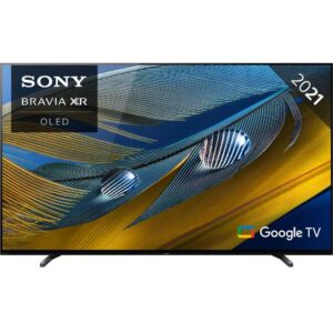 Televizor Smart OLED, Sony BRAVIA XR 55A80J, 139 cm, Smart Google TV, Ultra HD 4K, Clasa G Televizor Smart OLED, Sony BRAVIA XR 55A80J, 139 cm, Smart Google TV, Ultra HD 4K, Clasa G