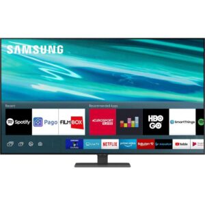 Televizor Smart QLED, Samsung 65Q80A, 163 cm, Ultra HD 4K, Clasa G Televizor Smart QLED, Samsung 65Q80A, 163 cm, Ultra HD 4K, Clasa G