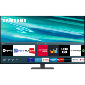 Televizor Smart QLED, Samsung 75Q80A, 189 cm, Ultra HD 4K, Clasa G Televizor Smart QLED, Samsung 75Q80A, 189 cm, Ultra HD 4K, Clasa G
