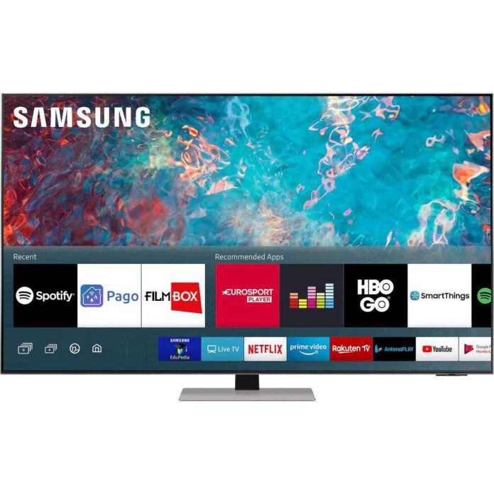 Televizor Smart QLED, Samsung QE55QN85A, 138 cm, Ultra HD 4K, Neo QLED, Clasa F Televizor Smart QLED, Samsung QE55QN85A, 138 cm, Ultra HD 4K, Neo QLED, Clasa F