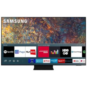 Televizor Smart QLED, Samsung 55QN90A, 138 cm, Ultra HD 4K, Neo QLED, Clasa F Televizor Smart QLED, Samsung 55QN90A, 138 cm, Ultra HD 4K, Neo QLED, Clasa F