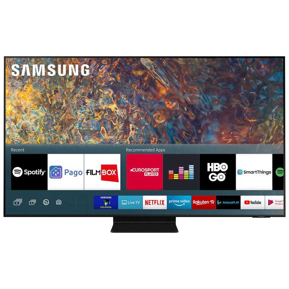 Televizor Smart QLED, Samsung 65QN90A, 163 cm, Ultra HD 4K, Neo QLED, Clasa F Televizor Smart QLED, Samsung 65QN90A, 163 cm, Ultra HD 4K, Neo QLED, Clasa F