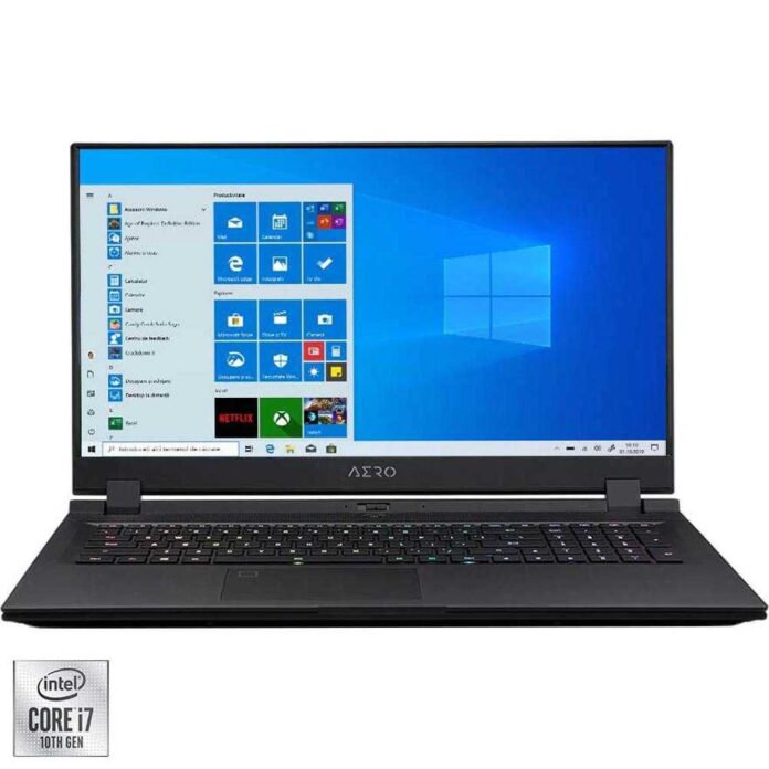 Laptop Gaming Gigabyte Aero 17 KC, Intel® Core™ i7-10870H, 16GB DDR4, SSD 1TB, NVIDIA GeForce RTX 3060 6GB, Windows 10 Home Laptop Gaming Gigabyte Aero 17 KC, Intel® Core™ i7-10870H, 16GB DDR4, SSD 1TB, NVIDIA GeForce RTX 3060 6GB, Windows 10 Home
