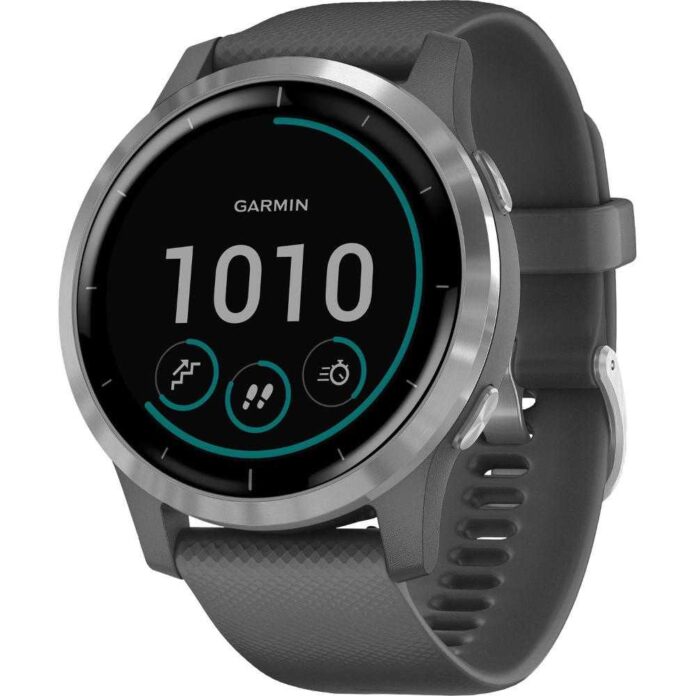 Smartwatch Garmin Vivoactive 4, 45 mm, Shadow Gray/Silver Smartwatch Garmin Vivoactive 4, 45 mm, Shadow Gray/Silver