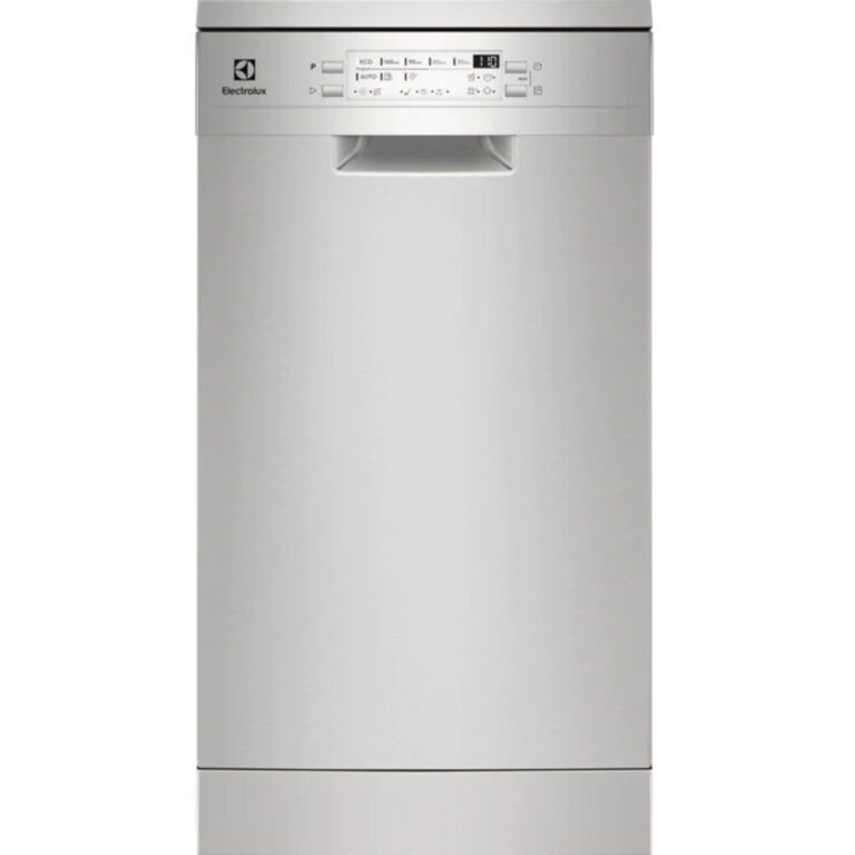 Masina de spalat vase slim Electrolux ESM63300SX, 10 seturi, 8 programe, Clasa D
