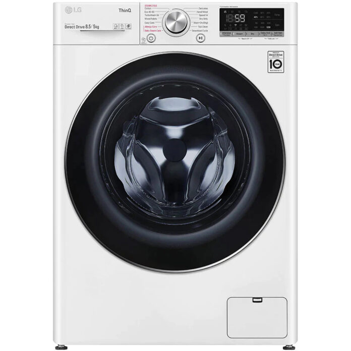 Masina de spalat rufe cu uscator LG F2DV5S8S2E, 1200 RPM, 8.5 kg spalare, 5 kg uscare, Clasa C Masina de spalat rufe cu uscator LG F2DV5S8S2E, 1200 RPM, 8.5 kg spalare, 5 kg uscare, Clasa C
