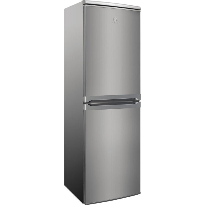 Combina frigorifica Indesit CAA 55 NX 1, Low Frost, 254 l, Tehnologia Silent Cooling, Clasa F Combina frigorifica Indesit CAA 55 NX 1, Low Frost, 254 l, Tehnologia Silent Cooling, Clasa F