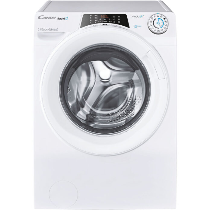 Masina de spalat rufe slim Candy RO4 1274DWME/1-S, 1200 RPM, 7 kg, Motor Inverter, Mix Power System, WiFi, Clasa A Masina de spalat rufe slim Candy RO4 1274DWME/1-S, 1200 RPM, 7 kg, Motor Inverter, Mix Power System, WiFi, Clasa A