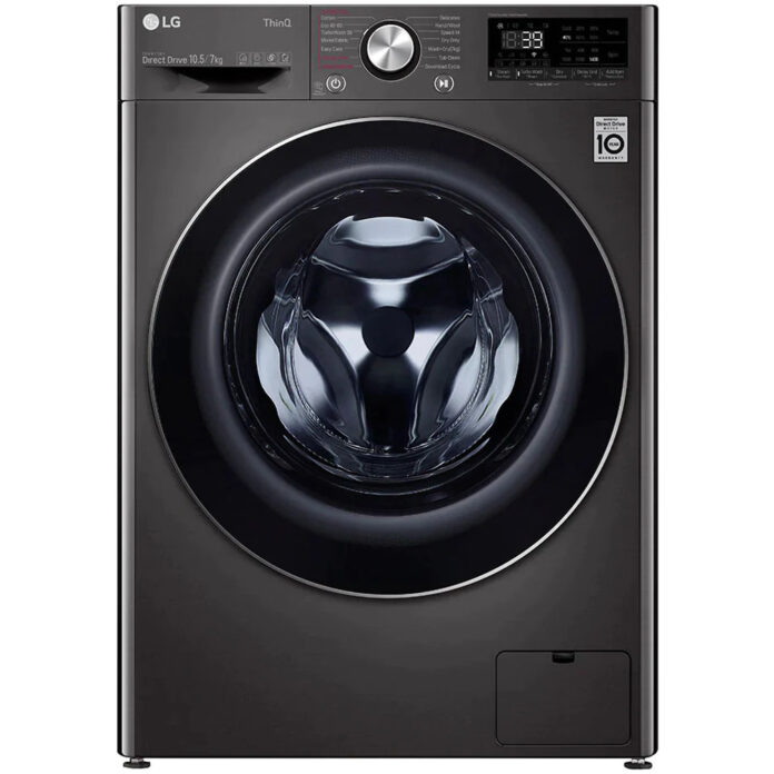Masina de spalat rufe cu uscator LG F4DV710S2SE, 1400 RPM, 10.5 kg spalare, 7 kg uscare, Tehnologia ThinQ, TurboWash, Steam, Clasa E Masina de spalat rufe cu uscator LG F4DV710S2SE, 1400 RPM, 10.5 kg spalare, 7 kg uscare, Tehnologia ThinQ, TurboWash, Steam, Clasa E