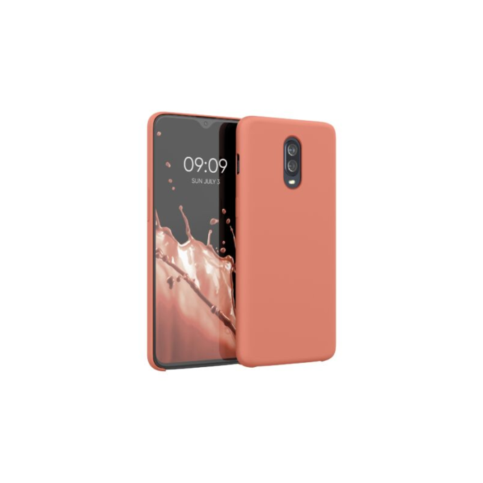 Husa pentru OnePlus 6T, Silicon, Roz, 46316.215 Husa pentru OnePlus 6T, Silicon, Roz, 46316.215
