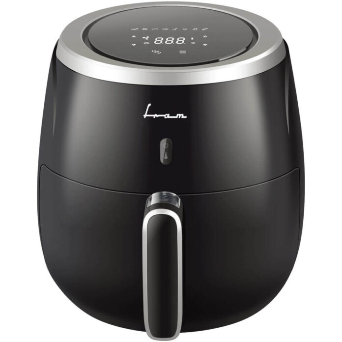 Friteuza cu aer cald Fram FAF-MD2000BK, 2000 W, 5L, Display digital, Control Touch, Temperatura ajustabila: 80-200 grade C, Temporizator max 60 min, Negru Friteuza cu aer cald Fram FAF-MD2000BK, 2000 W, 5L, Display digital, Control Touch, Temperatura ajustabila: 80-200 grade C, Temporizator max 60 min, Negru