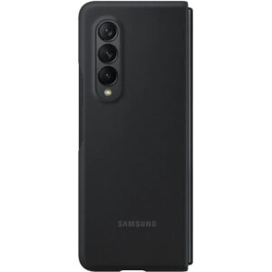 Husa de protectie Samsung Silicone Cover pentru Galaxy Z Fold3, Negru Husa de protectie Samsung Silicone Cover pentru Galaxy Z Fold3, Negru