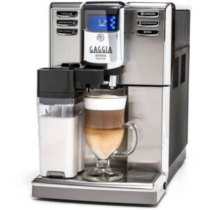 Espressor automat cafea Gaggia Anima Prestige, Capacitate 1.8 l, 15 Bar, 1850 W, Argintiu Espressor automat cafea Gaggia Anima Prestige, Capacitate 1.8 l, 15 Bar, 1850 W, Argintiu