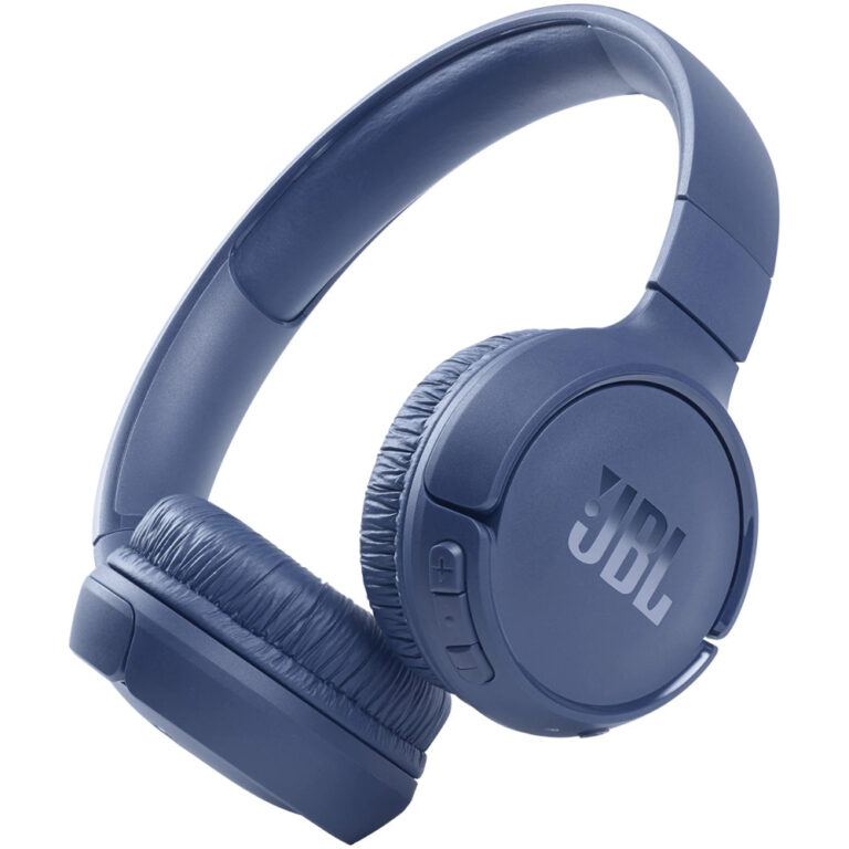 Casti audio On-Ear JBL Tune 510, Bluetooth, Asistent vocal, Multi-point, Pure Bass, Autonomie 40 ore, Alb