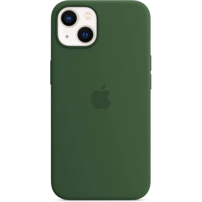 Husa de protectie Apple Silicone Case with MagSafe pentru iPhone 13, Clover Husa de protectie Apple Silicone Case with MagSafe pentru iPhone 13, Clover