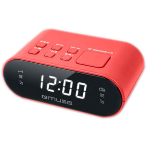 Radio cu ceas MUSE PLL M-10 CR, FM, Alarma duala, Negru Radio cu ceas MUSE PLL M-10 CR, FM, Alarma duala, Negru