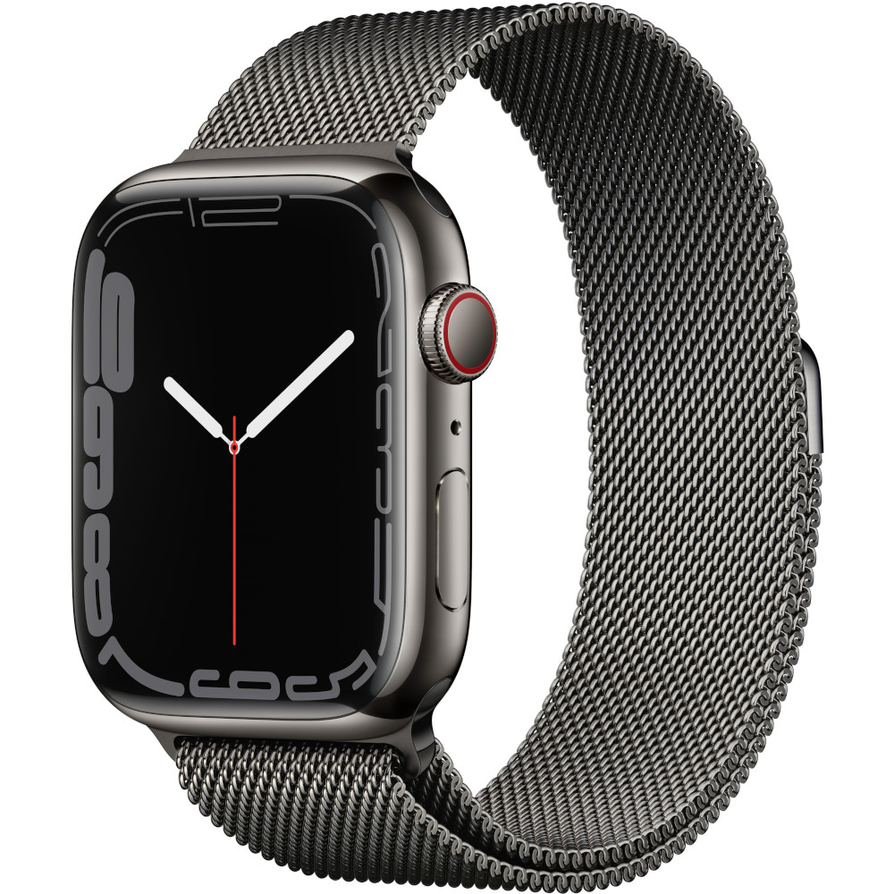 Apple Watch Series 7 GPS + Cellular, 45mm, Gold Stainless Steel Case, Gold Milanese Loop Apple Watch Series 7 GPS + Cellular, 45mm, Gold Stainless Steel Case, Gold Milanese Loop