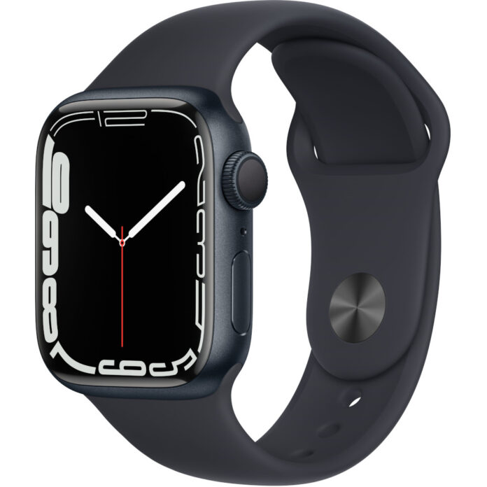 Apple Watch Series 7 GPS, 41mm, Starlight Aluminium Case, Starlight Sport Band Apple Watch Series 7 GPS, 41mm, Starlight Aluminium Case, Starlight Sport Band