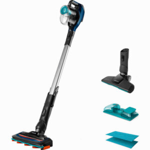 Aspirator vertical 3 in 1 cu functie de mop Philips SpeedPro Aqua FC6718/01, 13.14 kWh/an, 18 V, Autonomie 40 min, Perie integrata, Accesoriu spatii inguste, Albastru Aspirator vertical 3 in 1 cu functie de mop Philips SpeedPro Aqua FC6718/01, 13.14 kWh/an, 18 V, Autonomie 40 min, Perie integrata, Accesoriu spatii inguste, Albastru