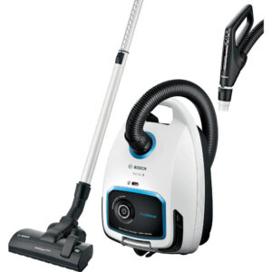 Aspirator cu sac Bosch ProSilence BGB6SIL1, 4 L, 700 W, 66 dB, Filtru HEPA, Tub telescopic, Perie ajustabila cu role, Indicator sac plin, 27.8 kWh/an, Alb/Negru Aspirator cu sac Bosch ProSilence BGB6SIL1, 4 L, 700 W, 66 dB, Filtru HEPA, Tub telescopic, Perie ajustabila cu role, Indicator sac plin, 27.8 kWh/an, Alb/Negru