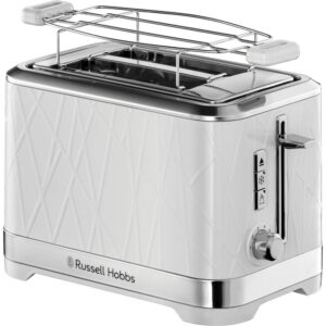 Prajitor de paine Russell Hobbs Structure 28090-56, 1050 W, 2 felii, Functie Lift and Look, Tava de firimituri detasabila, Alb Prajitor de paine Russell Hobbs Structure 28090-56, 1050 W, 2 felii, Functie Lift and Look, Tava de firimituri detasabila, Alb