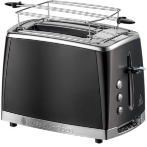 Prajitor de paine Russell Hobbs 26150-56, 1550 W, 2 felii, Functie Lift and Look, Negru mat Prajitor de paine Russell Hobbs 26150-56, 1550 W, 2 felii, Functie Lift and Look, Negru mat