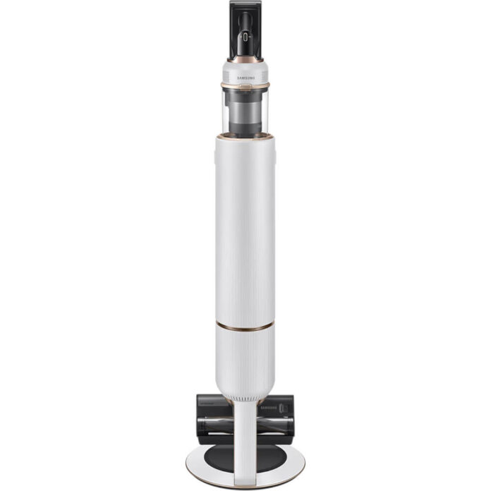 Aspirator vertical Samsung Bespoke Jet One Pet VS20A95823W/GE, 0.5L, 25.2V, 210W, Acumulator Li-Ion, Afisaj LCD, Autonomie 60 min, Digital Inverter, Filtrare 99.99%, Alb Aspirator vertical Samsung Bespoke Jet One Pet VS20A95823W/GE, 0.5L, 25.2V, 210W, Acumulator Li-Ion, Afisaj LCD, Autonomie 60 min, Digital Inverter, Filtrare 99.99%, Alb
