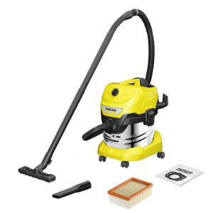 Aspirator multifunctional Karcher WD 4 S V-20/4/35 1.628-253.0, 1000 W, 20 L, Aspirare umeda si uscata, Sistem de blocare Pull/Push, Galben Aspirator multifunctional Karcher WD 4 S V-20/4/35 1.628-253.0, 1000 W, 20 L, Aspirare umeda si uscata, Sistem de blocare Pull/Push, Galben