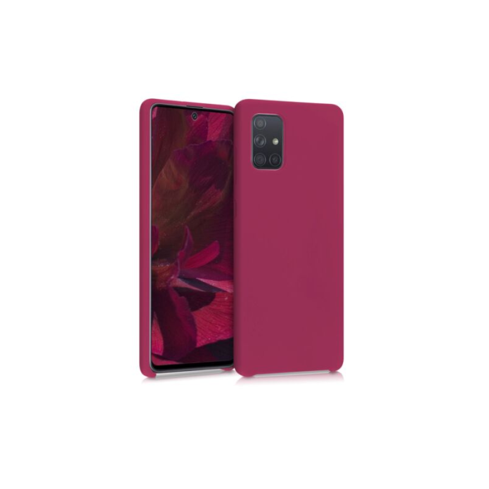 Husa pentru Samsung Galaxy A71, Silicon, Violet, 51209.175 Husa pentru Samsung Galaxy A71, Silicon, Violet, 51209.175
