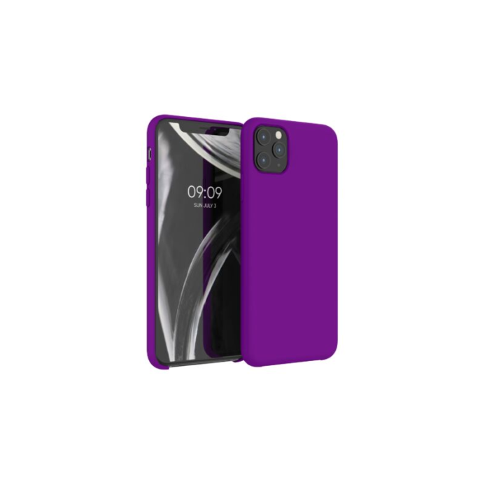 Husa pentru Apple iPhone 11 Pro Max, Silicon, Violet, 49725.82 Husa pentru Apple iPhone 11 Pro Max, Silicon, Violet, 49725.82