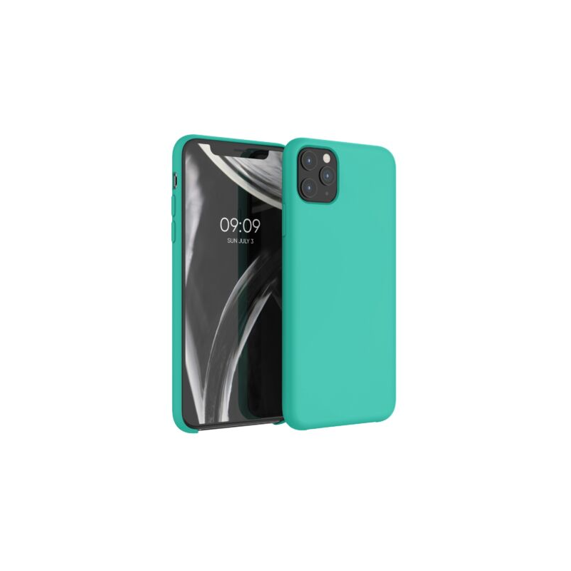 Husa pentru Apple iPhone 11 Pro Max, Silicon, Verde, 49725.37 Husa pentru Apple iPhone 11 Pro Max, Silicon, Verde, 49725.37