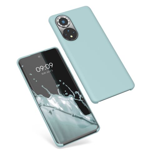Husa Kwmobile pentru Honor 50, Silicon, Verde, 55481.50 Husa Kwmobile pentru Honor 50, Silicon, Verde, 55481.50