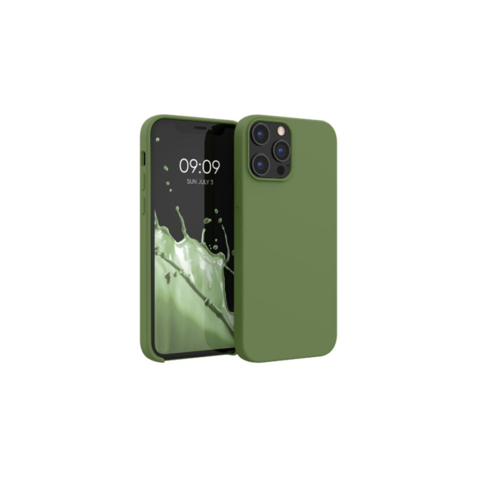 Husa pentru Apple iPhone 12 Pro Max, Silicon, Verde, 52644.179 Husa pentru Apple iPhone 12 Pro Max, Silicon, Verde, 52644.179