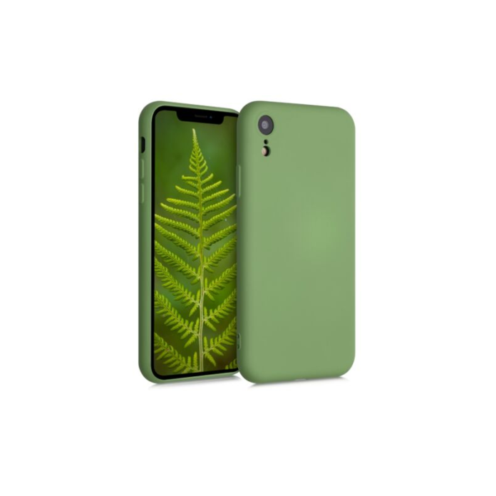 Husa pentru Apple iPhone XR, Silicon, Verde, 49983.174 Husa pentru Apple iPhone XR, Silicon, Verde, 49983.174