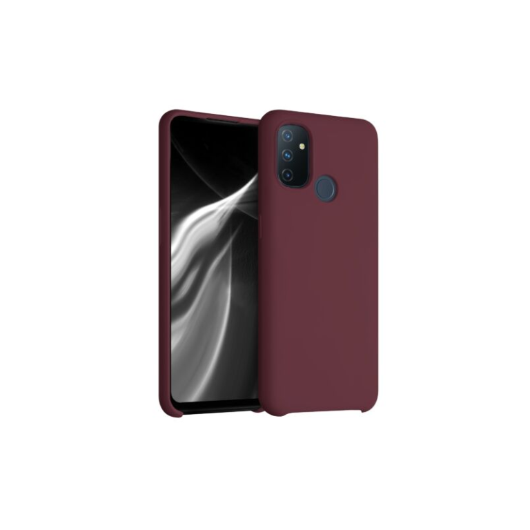 Husa pentru OnePlus Nord N100, Silicon, Rosu, 53891.190