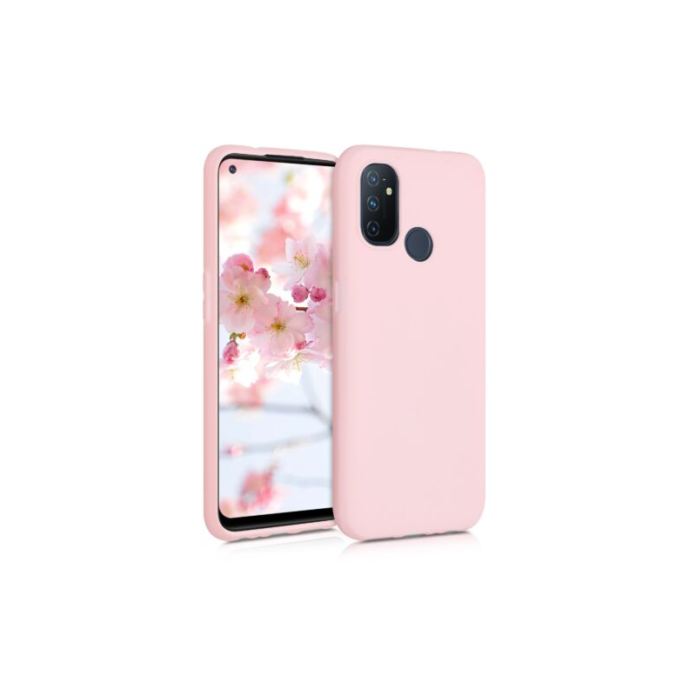 Husa pentru OnePlus Nord N100, Silicon, Roz, 53823.52 Husa pentru OnePlus Nord N100, Silicon, Roz, 53823.52