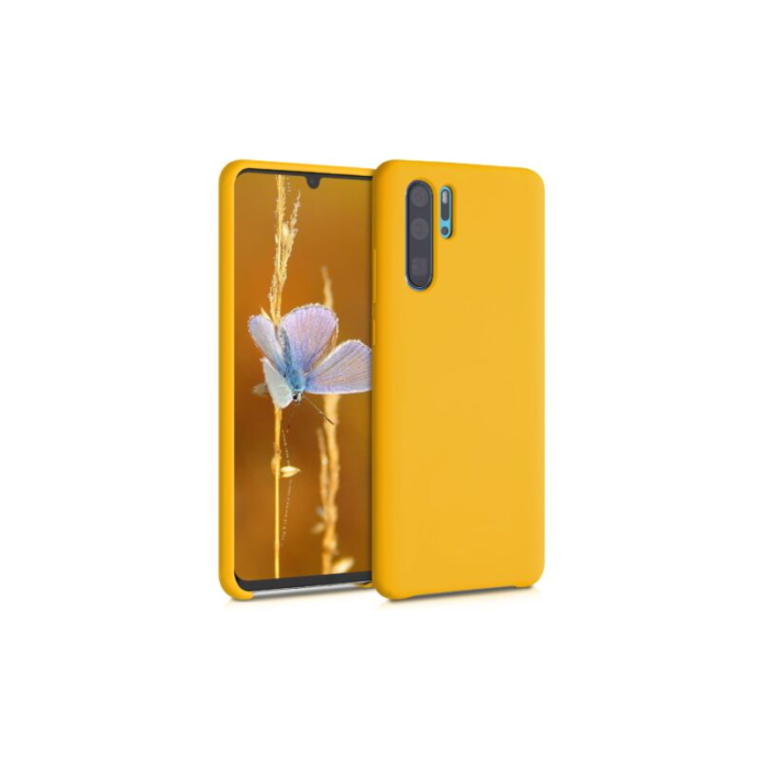 Husa pentru Huawei P30 Pro, Silicon, Portocaliu, 47423.180 Husa pentru Huawei P30 Pro, Silicon, Portocaliu, 47423.180